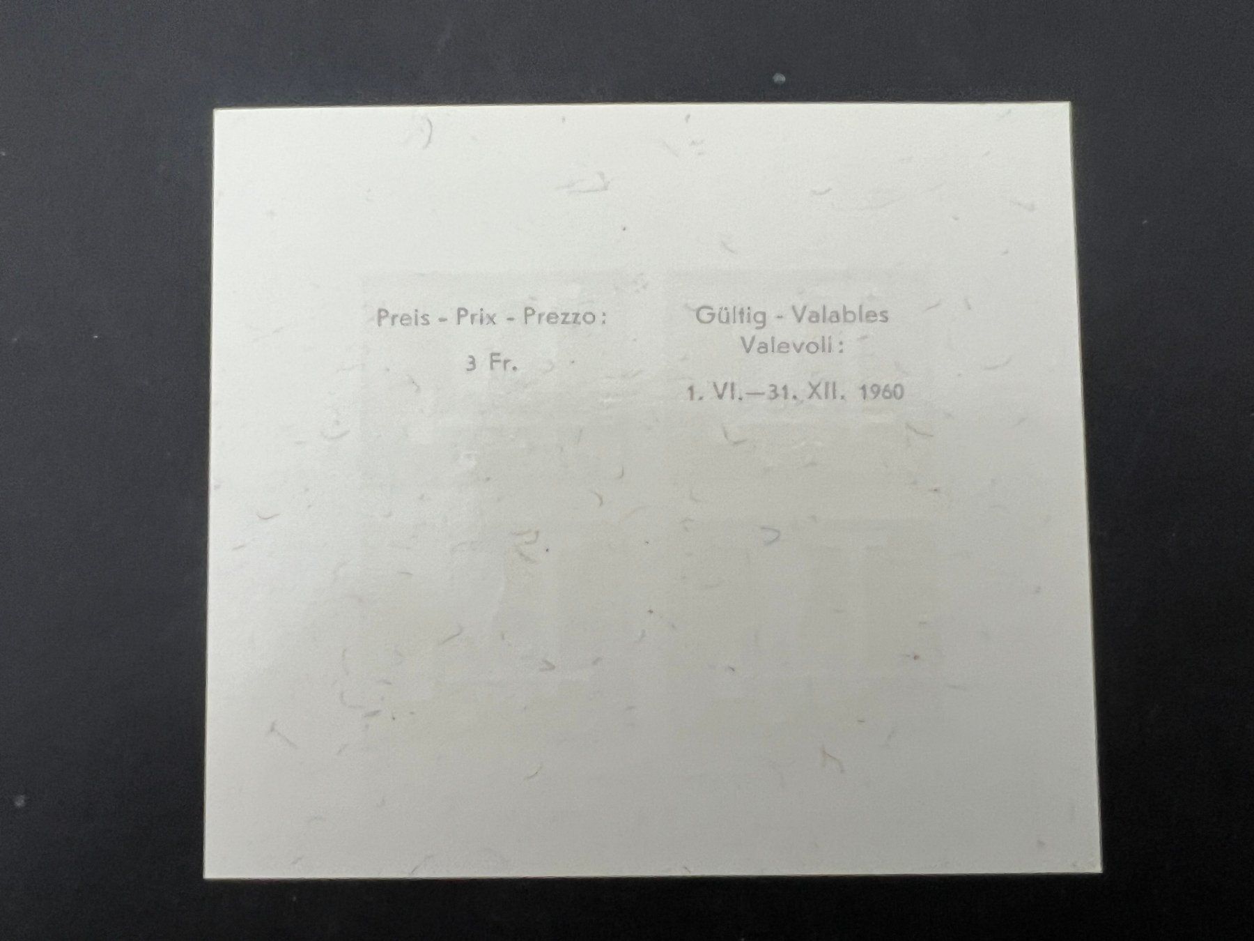 Tutti i francobolli: Pro Patria Block 1960 ** (D316) – Nuovo (secondo la descrizione) da Hinwil venduto da Sidi4 1