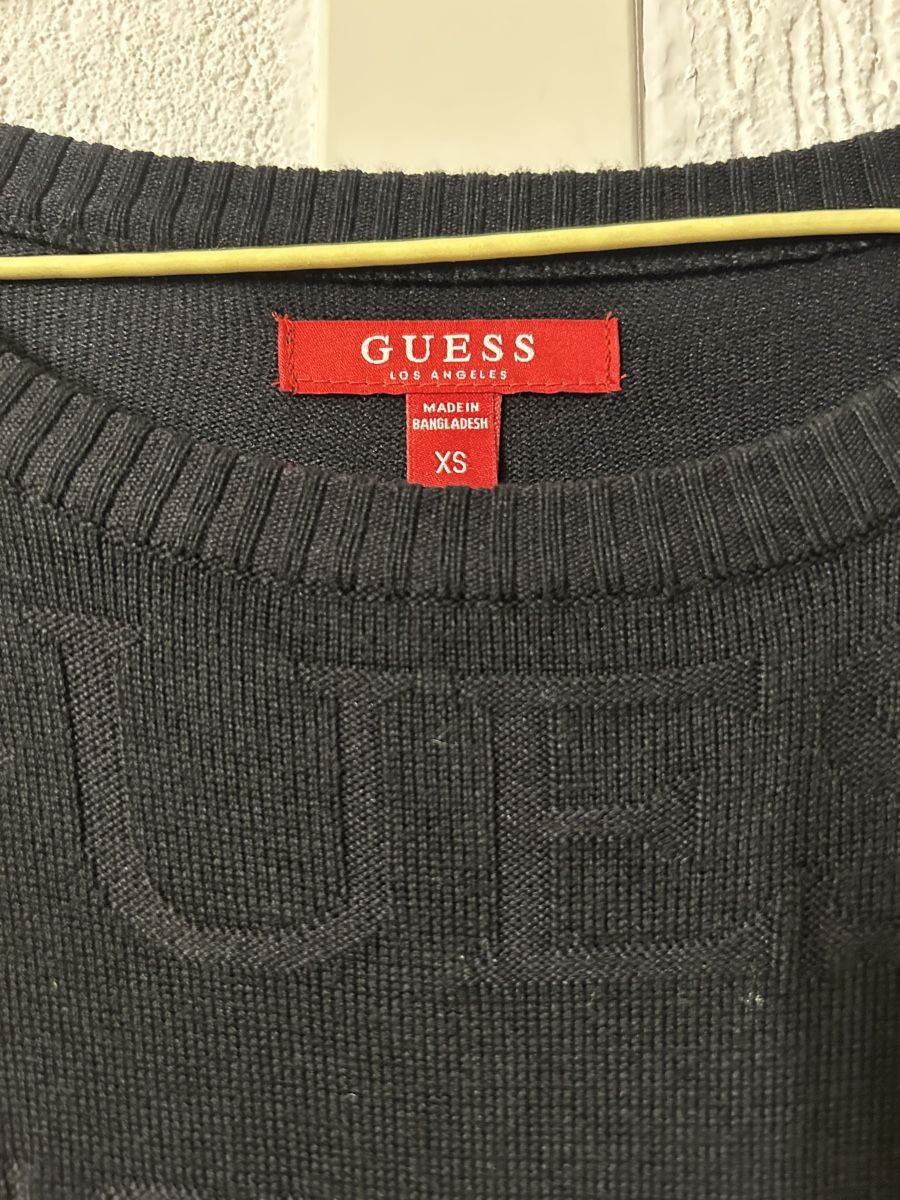 Guess Kleider: Schwarzes Guess Strickkleid Gr. XS – Neu (gemäss Beschreibung) aus Abtwil SG von Tamiri 1