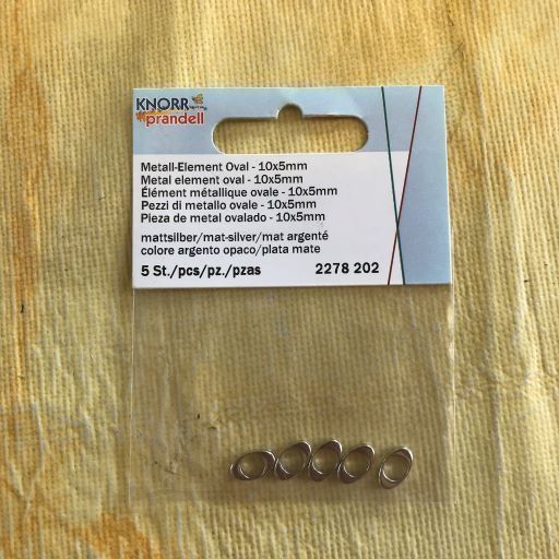 Tutti gli attrezzi: LOT METALL-ELEMENT OVAL 10X5MM JE 5STK. – Nuovo e nell'imballaggio originale da Ostermundigen venduto da Wyatt-Earp 2