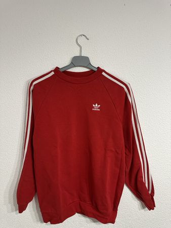 Adidas Original Pullover, Grösse S, Rot, Top Zustand!