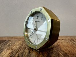 Audemars Piguet vintage brass table clock
