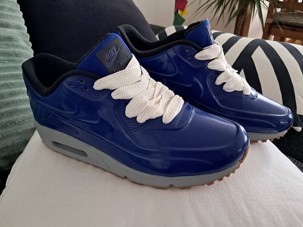 Nike Herrenschuhe: Nike Shiny Air Max 90 VT Deep Gr. 43 – Neu (gemäss Beschreibung) aus Lengnau BE von zebra-jonny