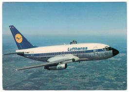 Boeing 737 City Jet Lufthansa, gelaufen 1972