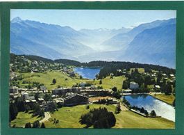 Crans - Montana, les lacs et la plaine du Rhône, ungelaufen