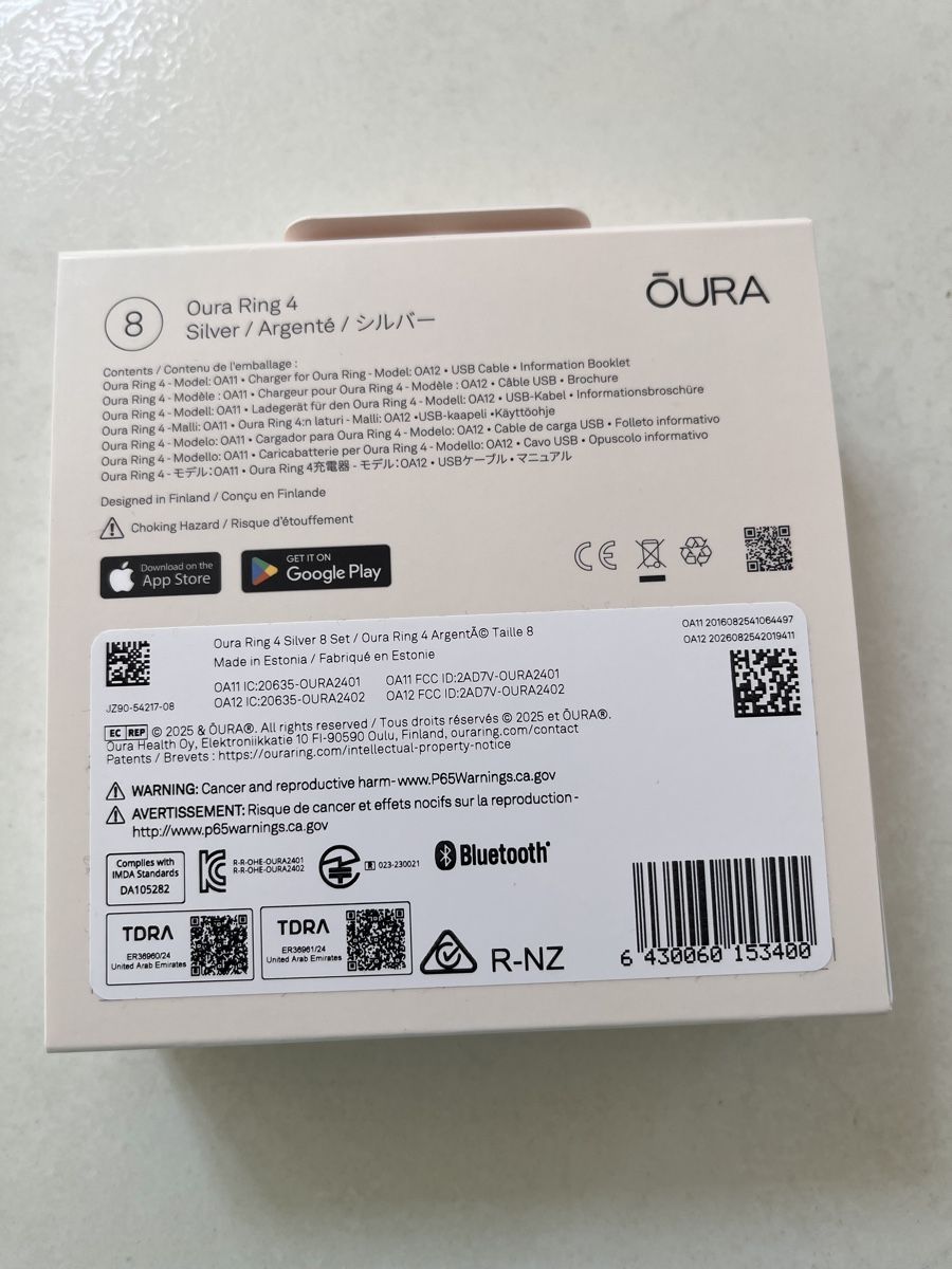 Bagues: Oura Ring 4, Gr. 8 Silber  – D'occasion à Niederwil AG par camilinna 3