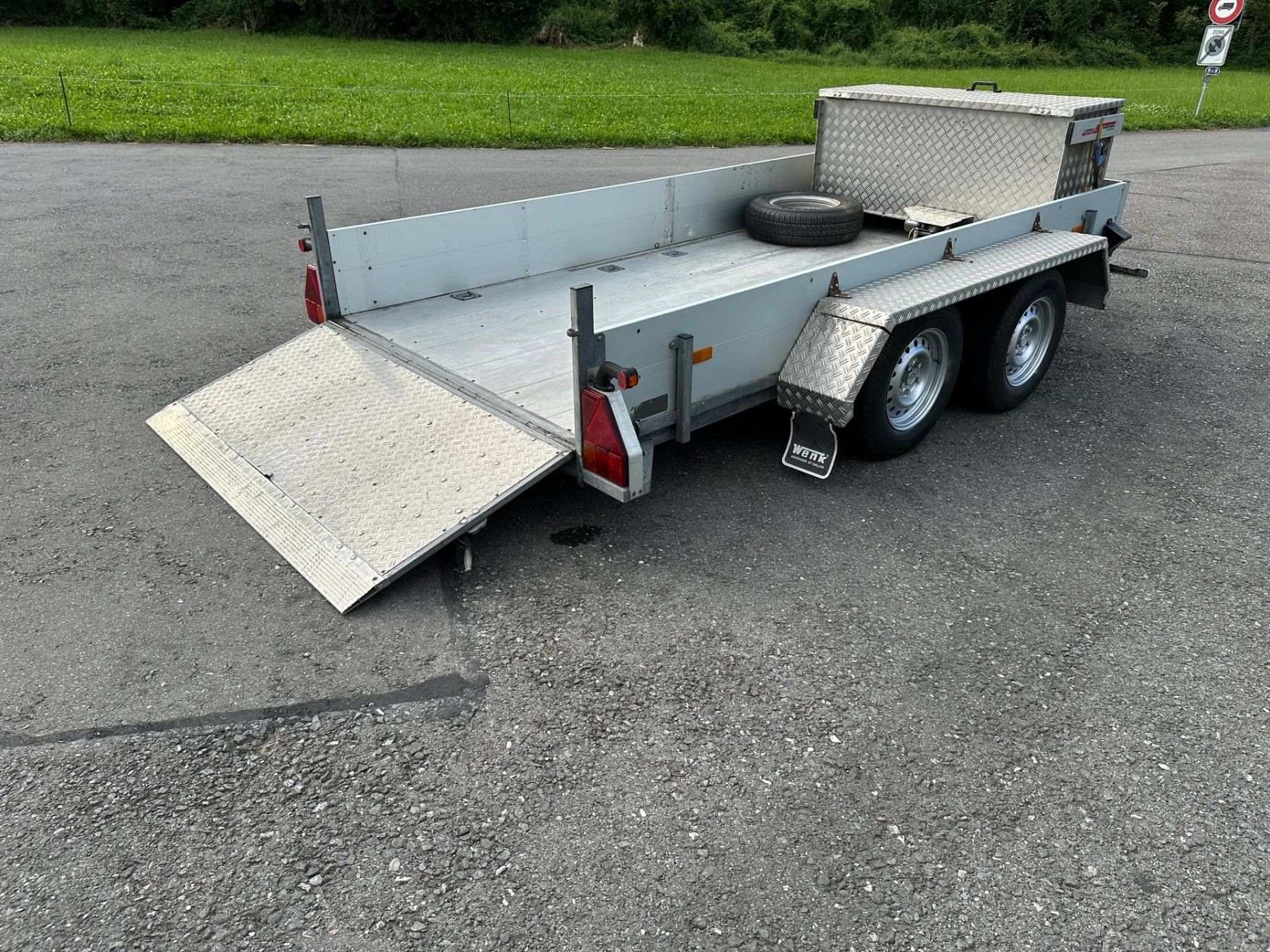 Humbaur Anhänger: HUMBAUR HT 3000 Senkomat – Gebraucht aus Alpnach-Dorf von Hess-Automobile 1