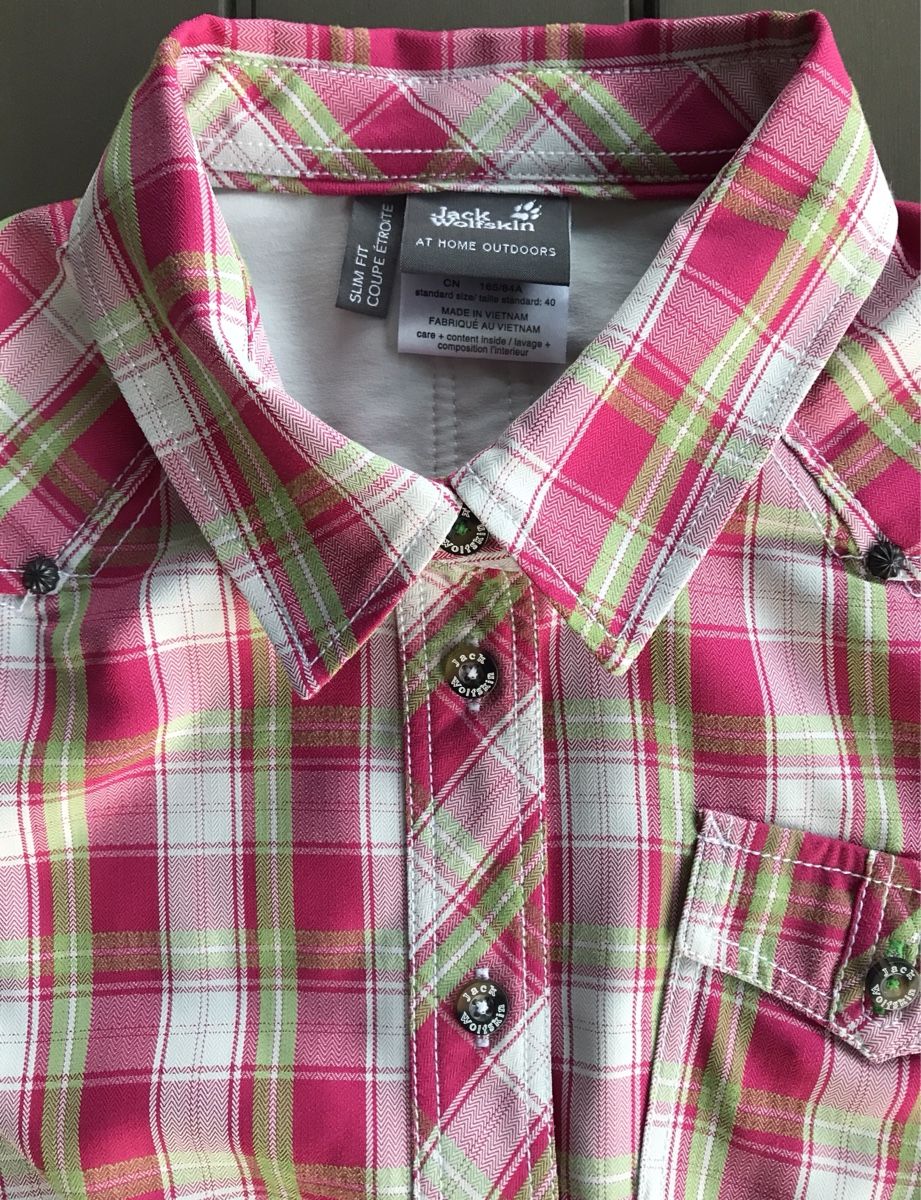 Jack Wolfskin Blusen: Jack Wolfskin Damen Wanderhemd, Gr. M – Gebraucht aus Ebnat-Kappel von Molton 2