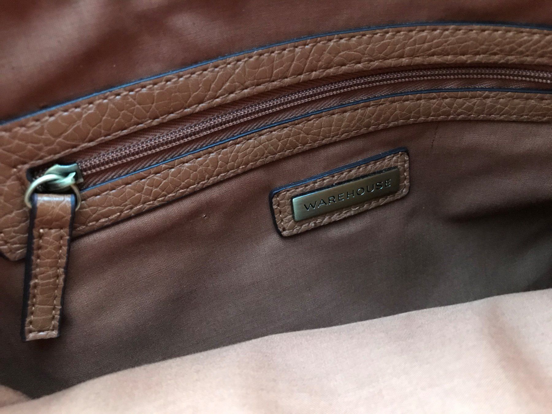 Borse da donna: Warehouse: Braune Tasche – Nuovo (secondo la descrizione) da Zürich venduto da LisM. 5