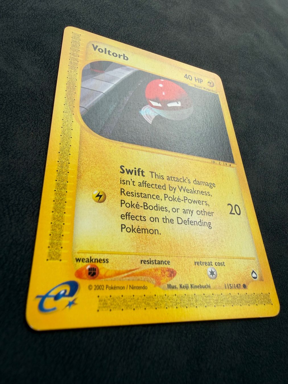 Pokémon Sammelbilder & Trading cards: Voltorb 115/147 | Aquapolis | EN – Gebraucht aus Aarau von fgr15 2