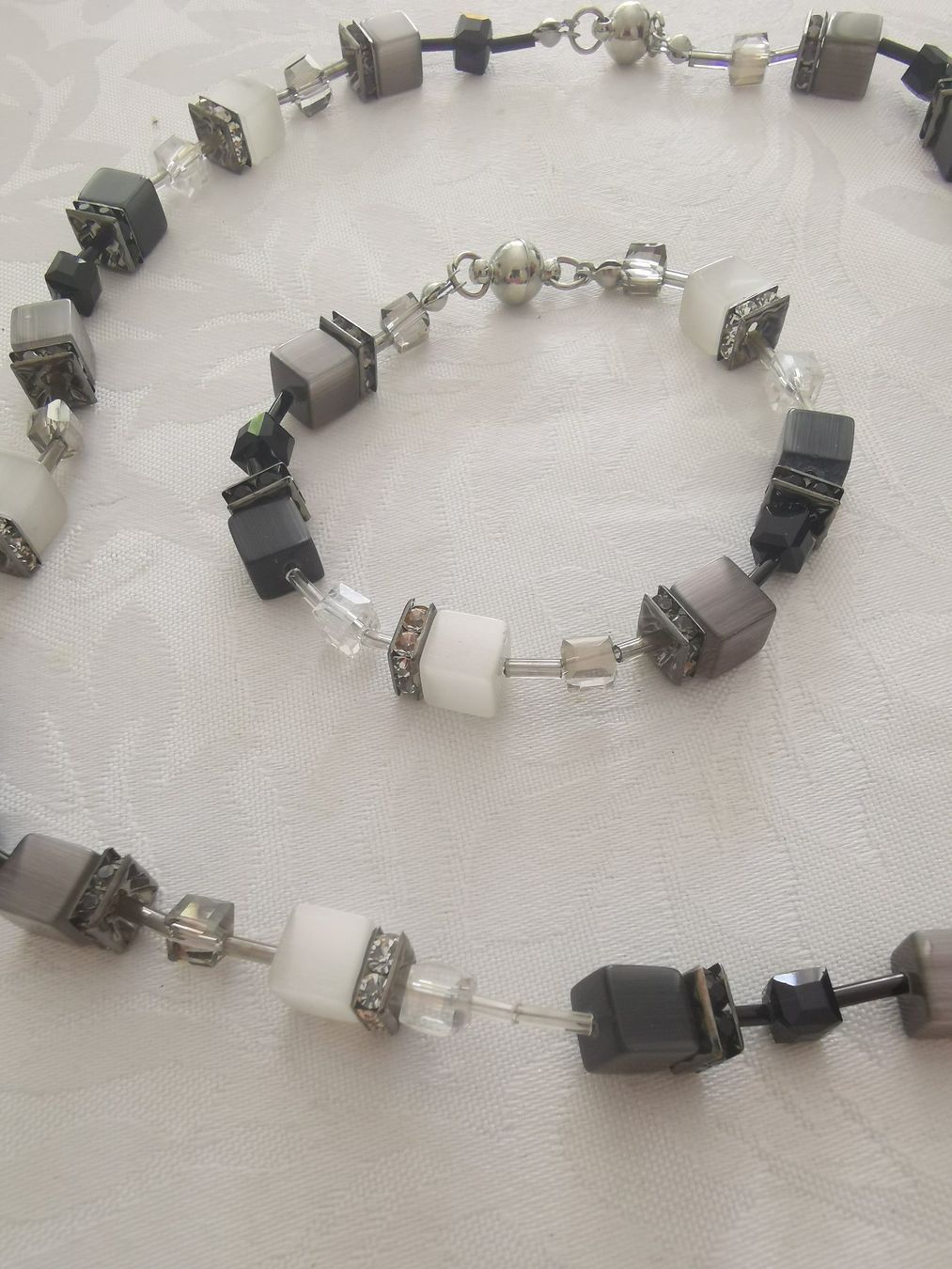 Ketten: WÜRFELKETTE MIT ARMBAND – Gebraucht aus Allschwil von Male54 3