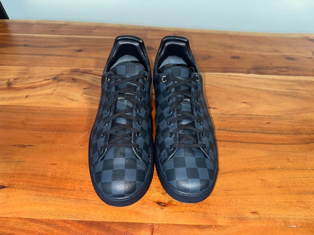 Louis Vuitton Scarpe da uomo: Louis Vuitton Sneaker 👟 Damier Cobalt Gr. 46 – Usato da Zürich venduto da swizzmember 2