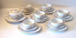 Kaffeeservice MZ Porzellan 21 teilig Teeservice
