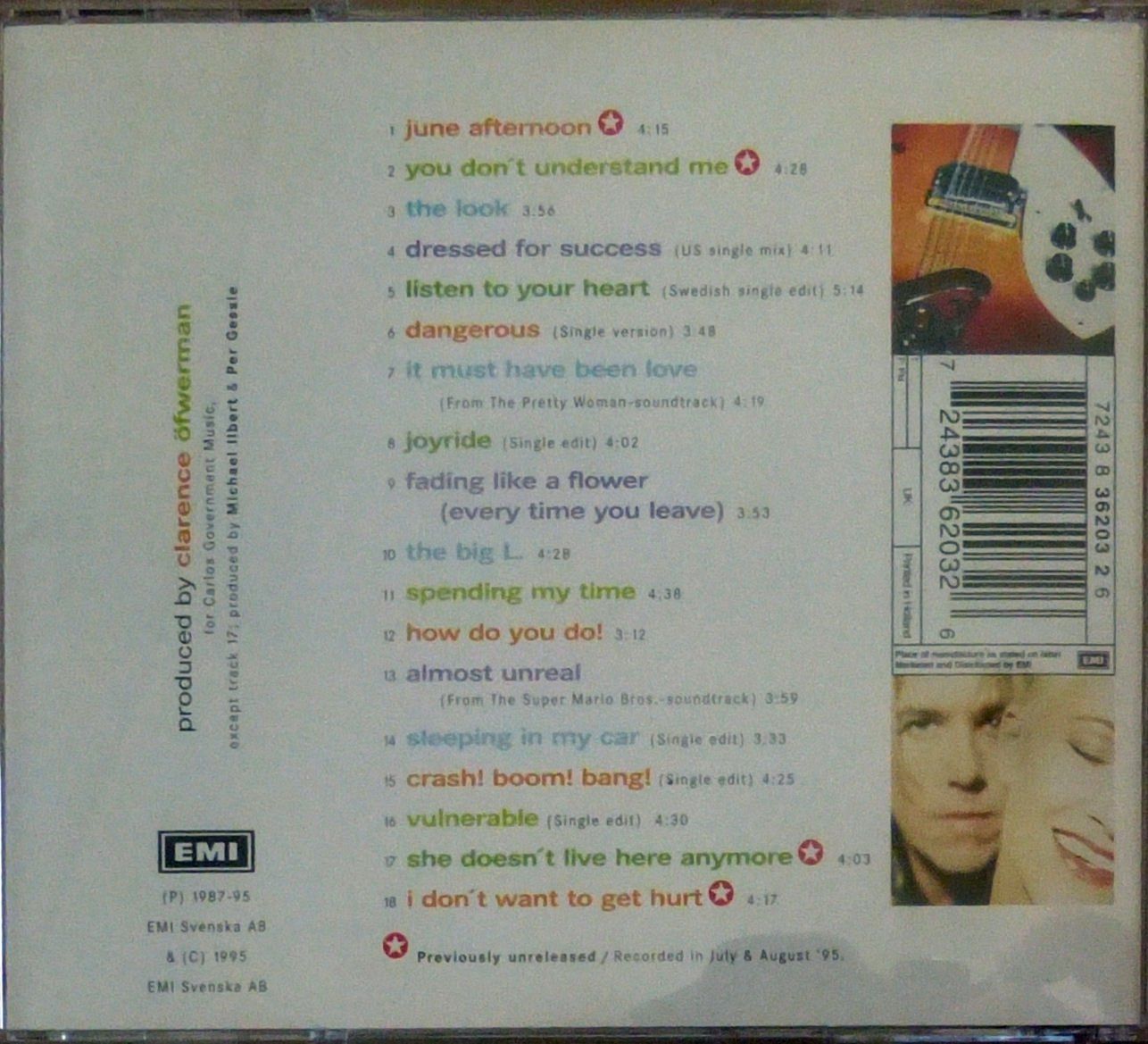 CDs: Roxette - Greatest Hits – Gebraucht aus Dietikon von immortal-stars 1