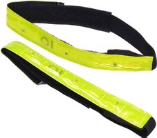 LED-Reflektorband mit 4 roten Leuchten, 43 x 2.5 cm, neu