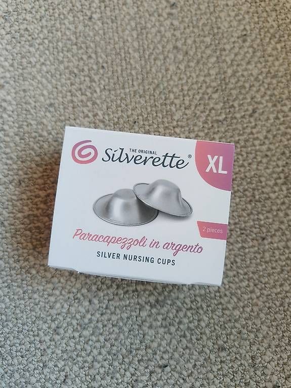 Accessori per l’allattamento: Silverette XL / Silberhütchen – Nuovo e nell'imballaggio originale da Strengelbach venduto da Lerch05