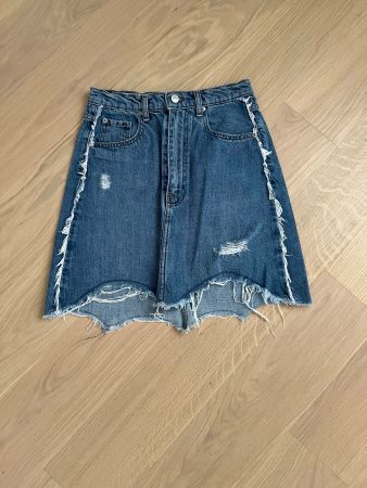 Zara Women, Jeansjupe, Grösse S