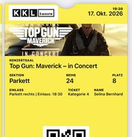 3 Tickets für Top Gun: Maverick  in Concert