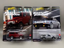 2x HOT WHEELS PREMIUM OVP - TOYOTA