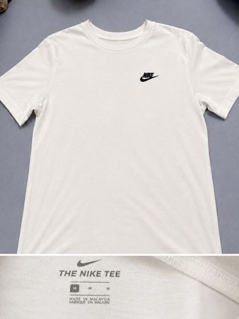 Nike T-Shirt Weiss Gr.