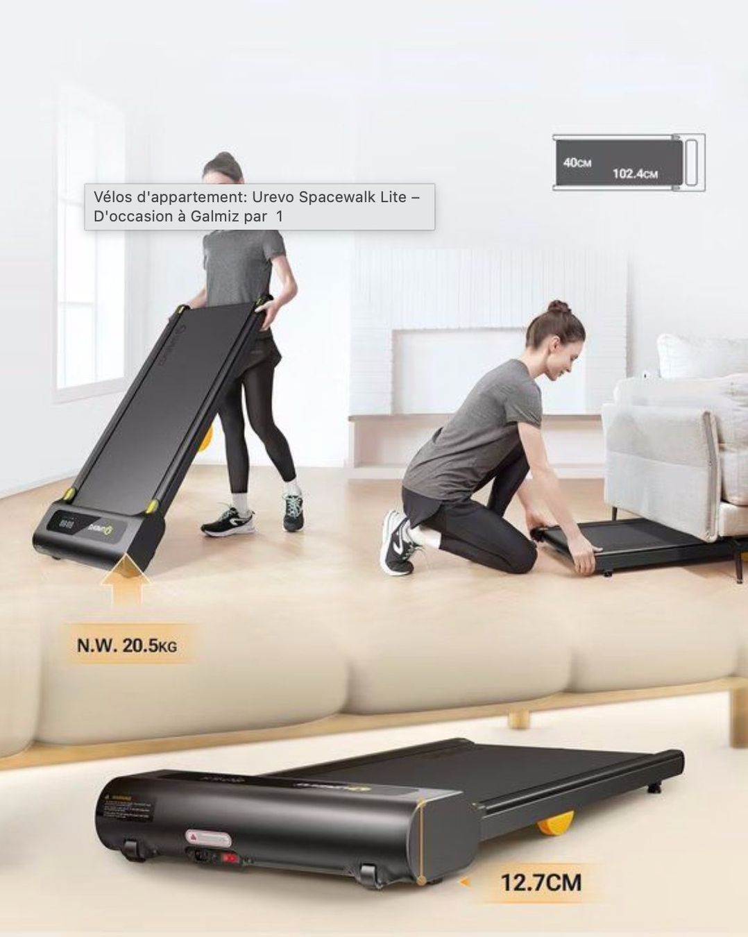 Hometrainer: Urevo Spacewalk Lite – Usato da Genève venduto da Paul_gva 2