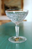 9 Vintage Bleikristall LIKÖR GLÄSER handgeschliffen