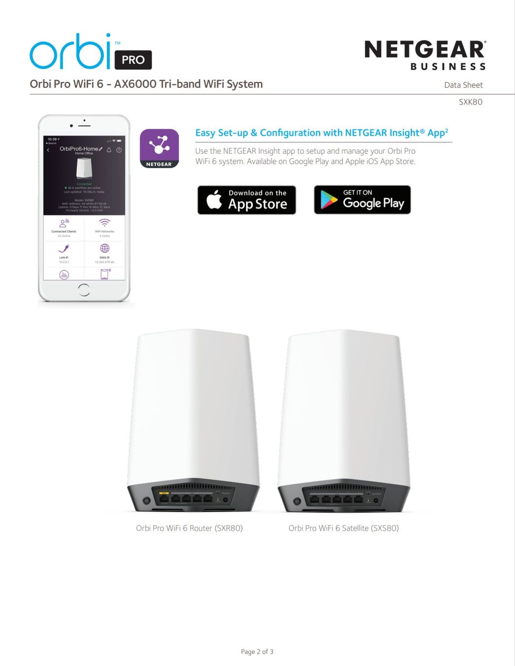 Netgear Modems & Router: Netgear Orbi Pro AX6000 – Gebraucht aus Rheinfelden von Maxim14 7