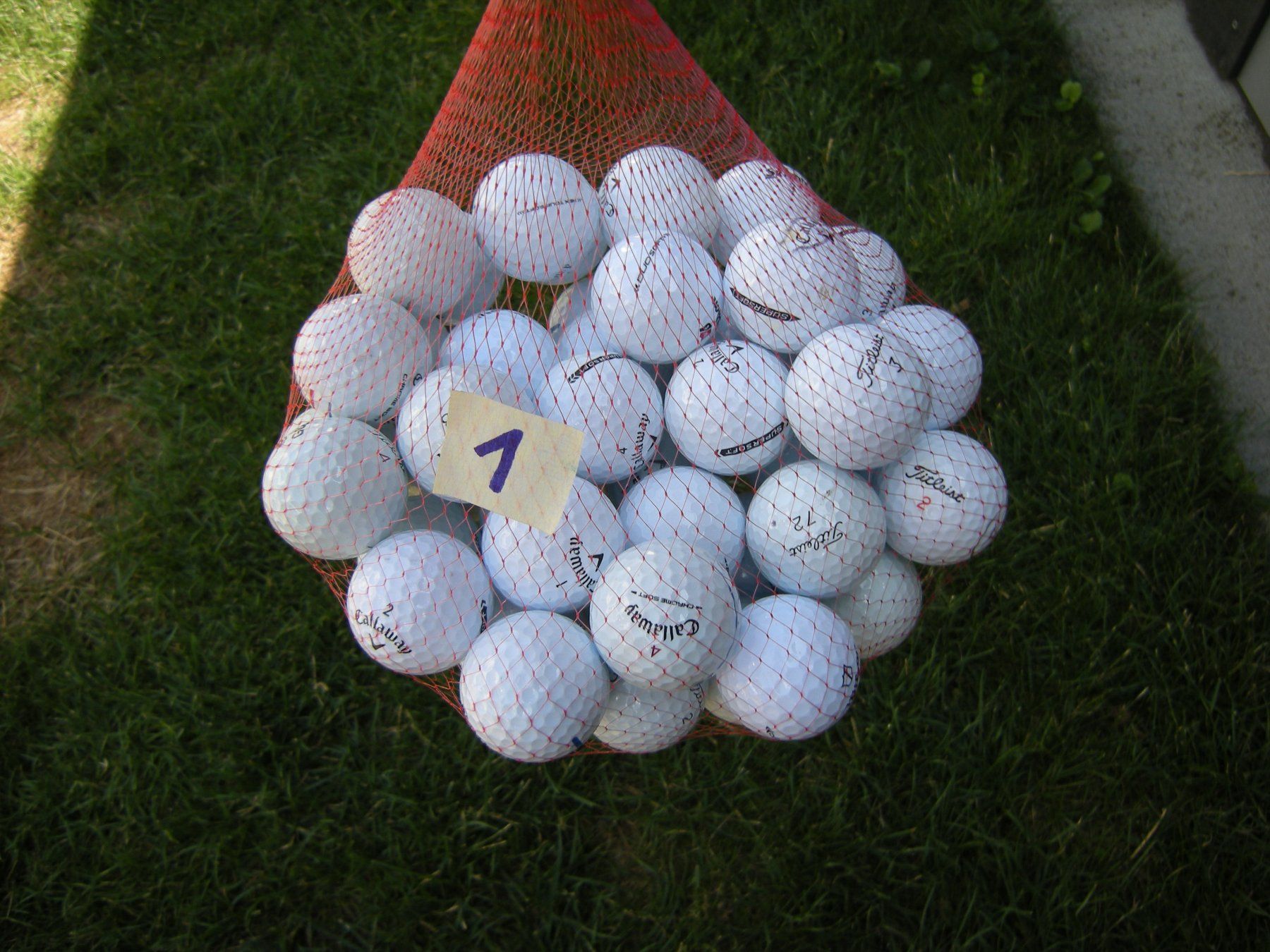 Bälle: 50 Stk. Golfbälle Golf Ball diverse Marken – Gebraucht aus Holziken von Rupe 1