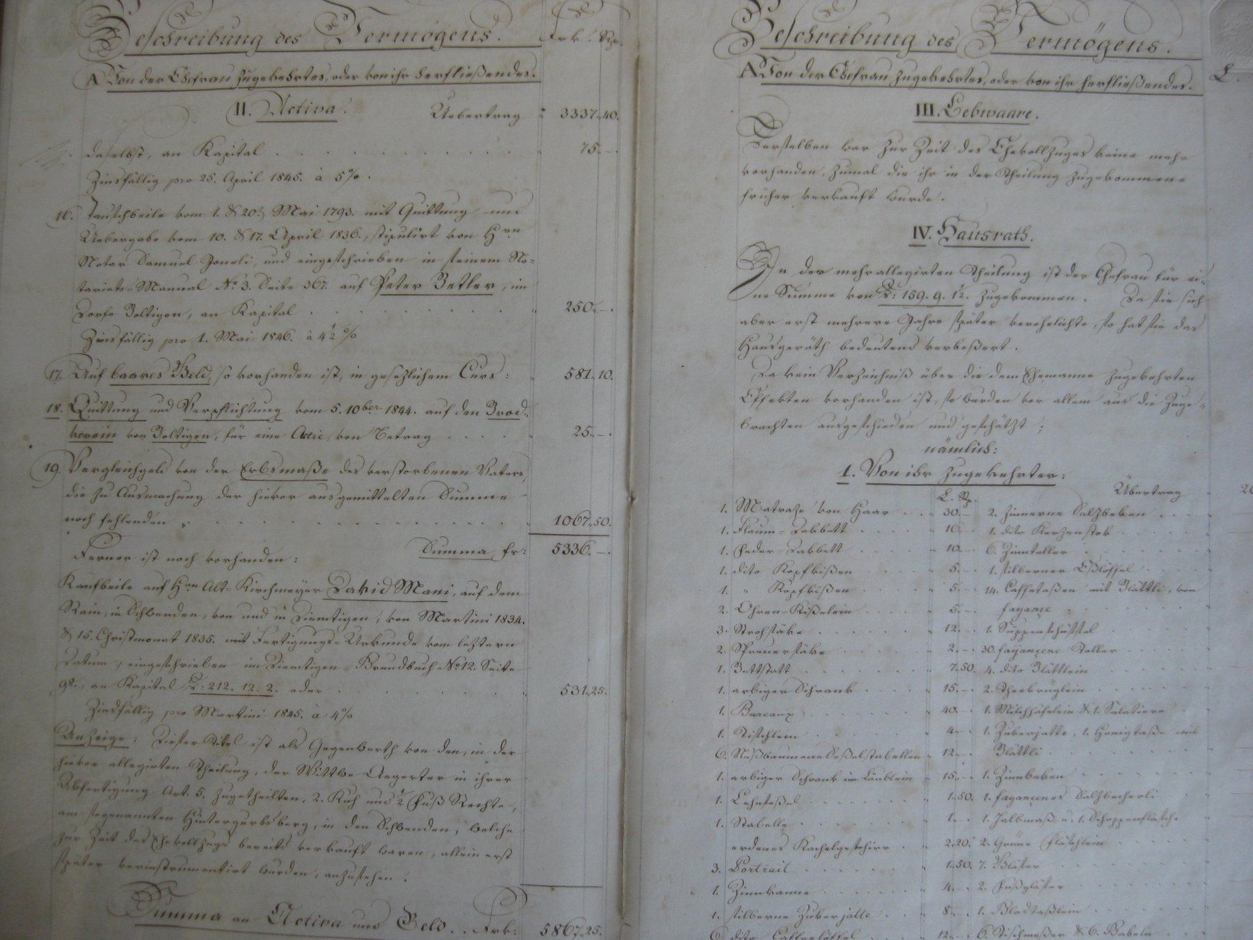 Dokumente: Dokument antik, 1847 – Gebraucht aus heimberg von wunderplunder01