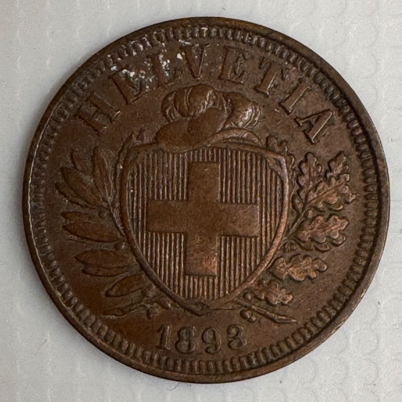 Tutti le monete: 2 Rappen 1893 bis VZ – Usato da Andwil SG venduto da Ariisa1234