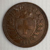 2 Rappen 1893 bis VZ