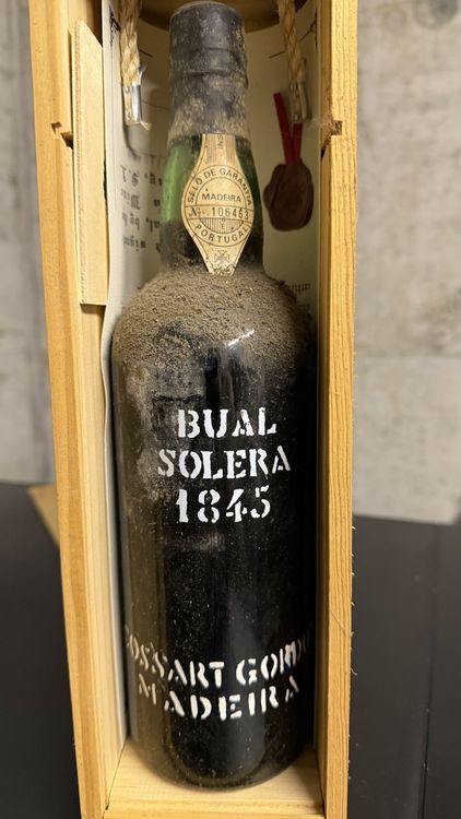 Rarität- Bual Solera 1845 Madeira – D’Oliveira (Gebraucht) in Meilen ...