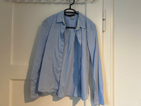 Hellblaue Bluse H&M Gr. 34
