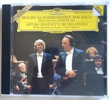 MOZART Klavierkonzerte No 20+25 Arturo Benedett Michelangeli