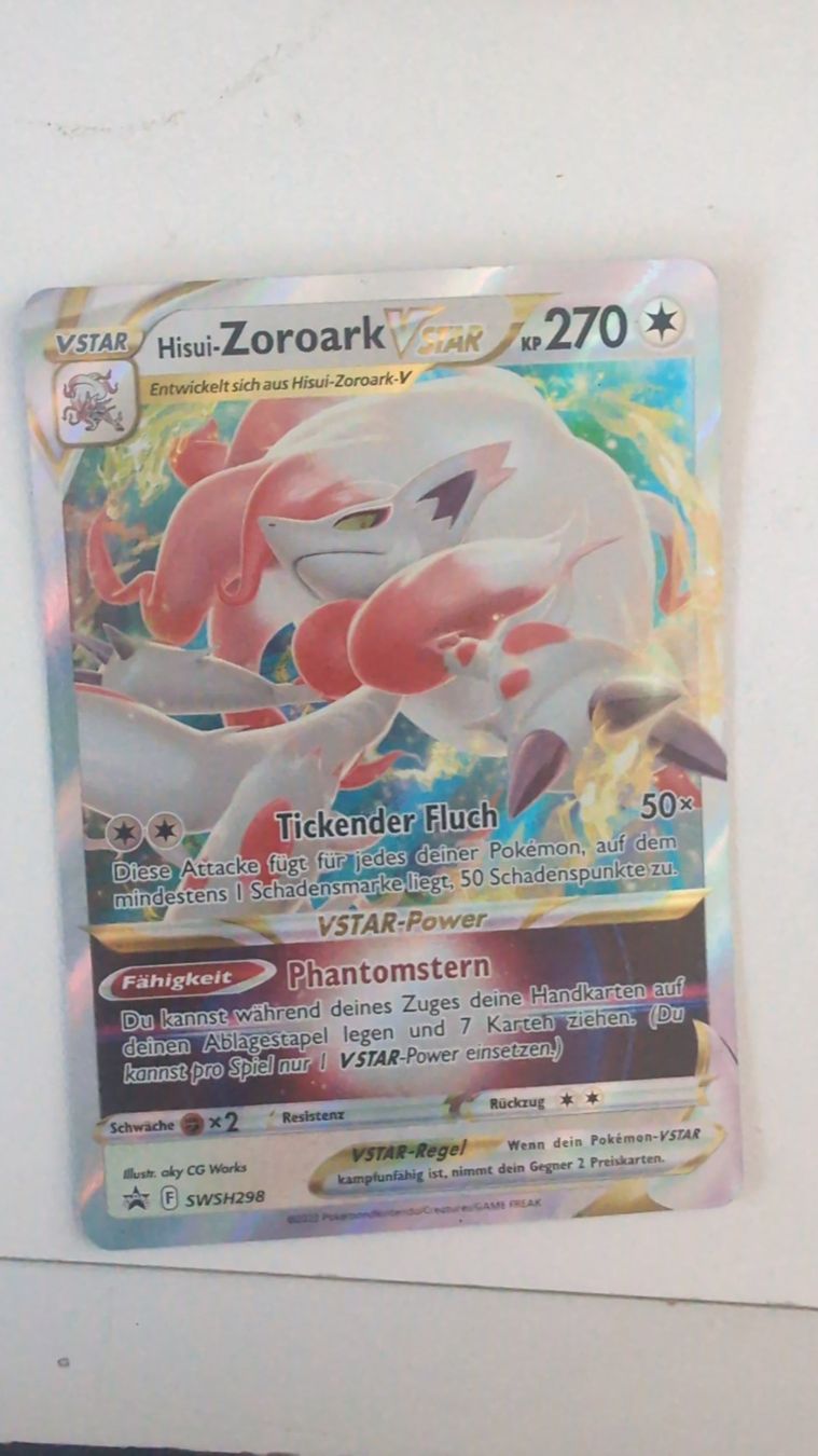 Pokémon Sammelbilder & Trading cards: Hisui-Zoroark VSTAR – Gebraucht aus Bolligen von chr_t85t