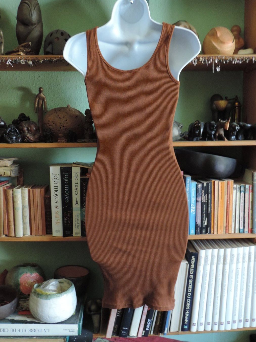 Kleider: robe moulante brun camel – Gebraucht aus Genève von Axelle333 5