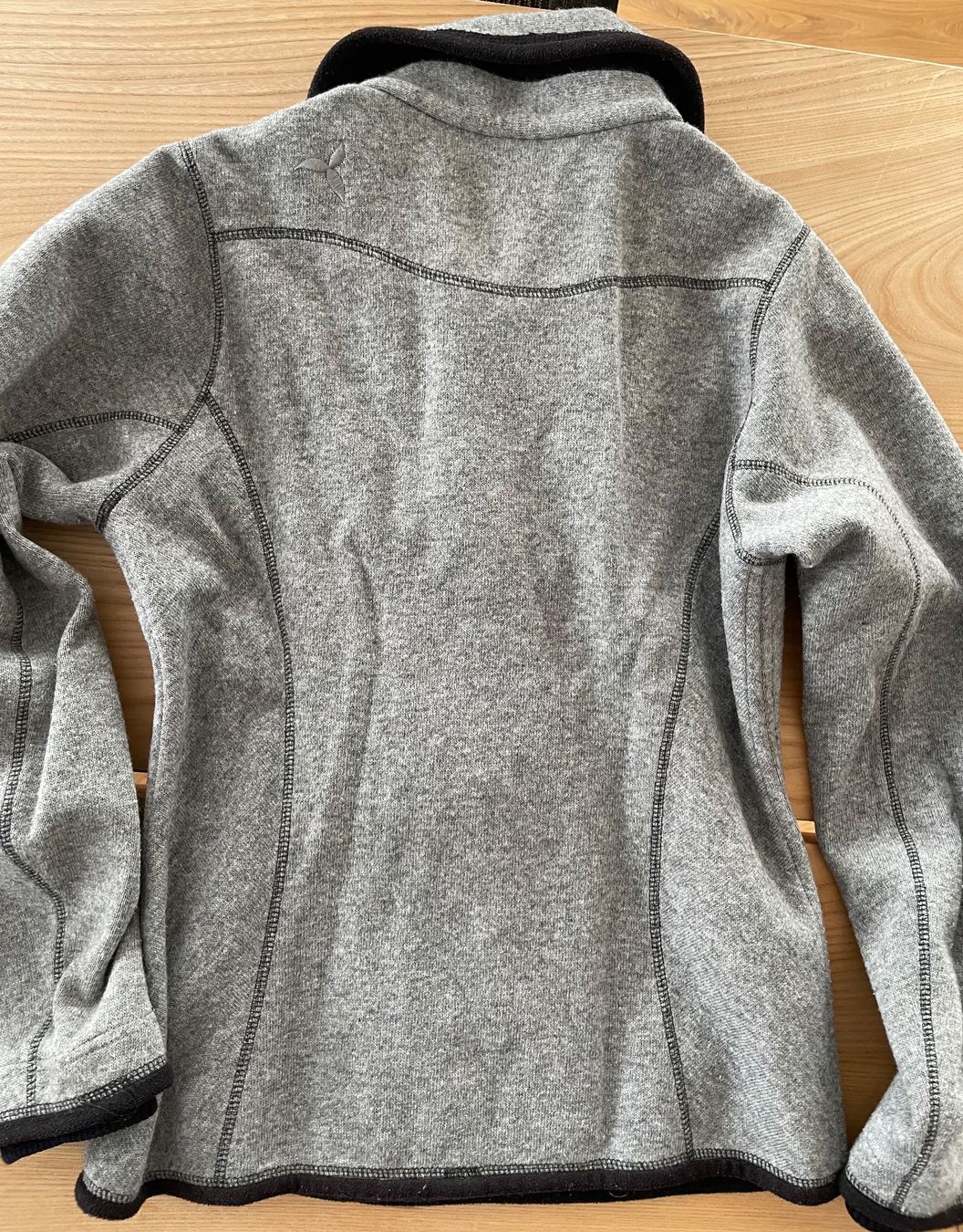 Tatonka Giacche: Tatonka Strickfleece-Jacke mit Wolle, Gr. 38, windabweisend – Usato da Bichwil venduto da loft204 1