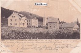 Cerneux-Péquignot  NE  -  Hôtel de la Poste   en 1 9 0 1