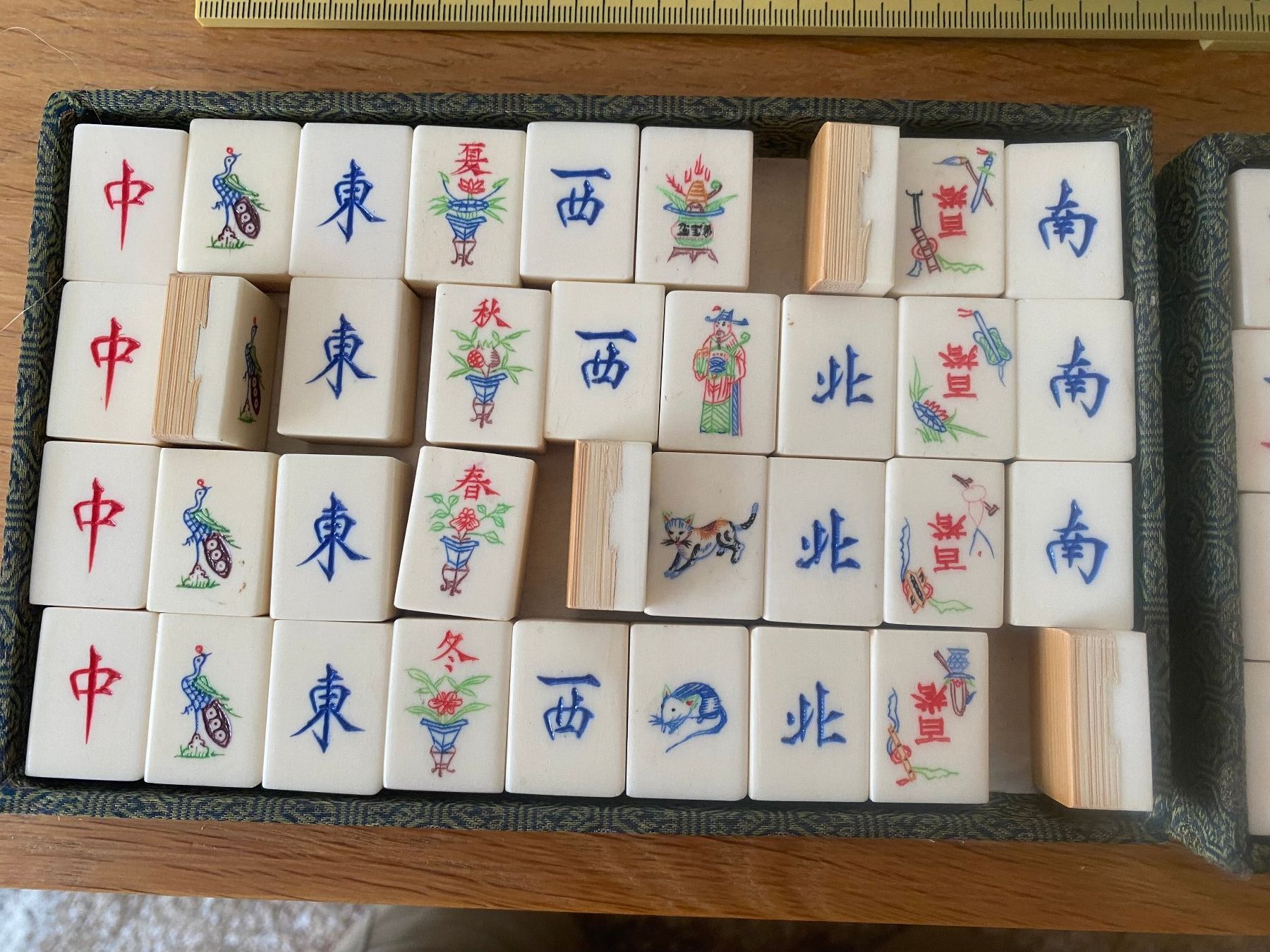 Jeux: Mah-Jongg mit Koffer – D'occasion à Möhlin par Glunggi 1
