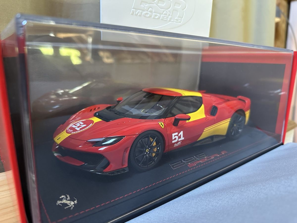 BBR Models Modellautos: 1:18 Ferrari 296 Speciale  – Neu und originalverpackt aus Samstagern von 118palla
