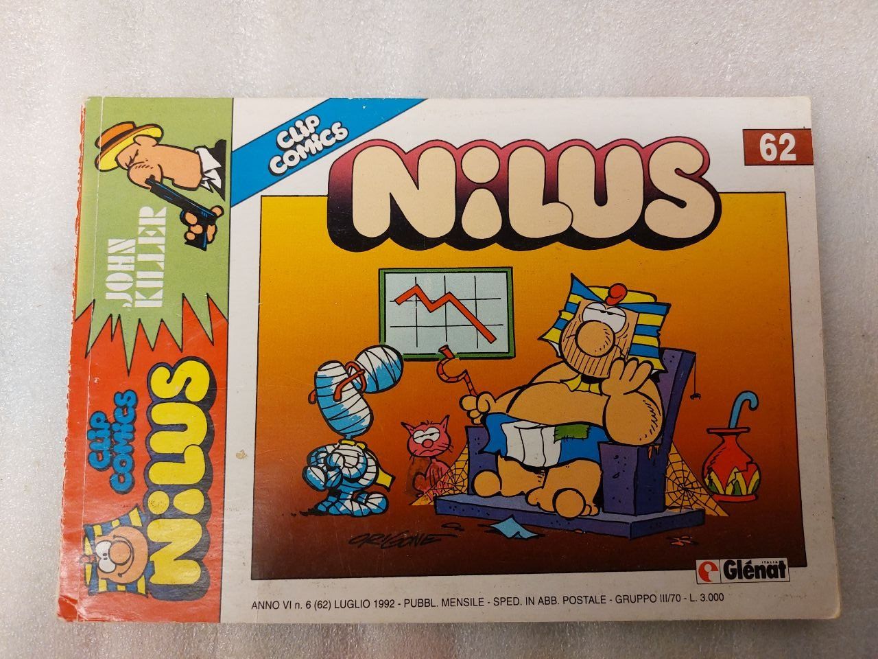 Comics: Clip Comics - Nilus Nr 6 - Edizione 1992 – Gebraucht aus Pambio Noranco von TREBORLOP
