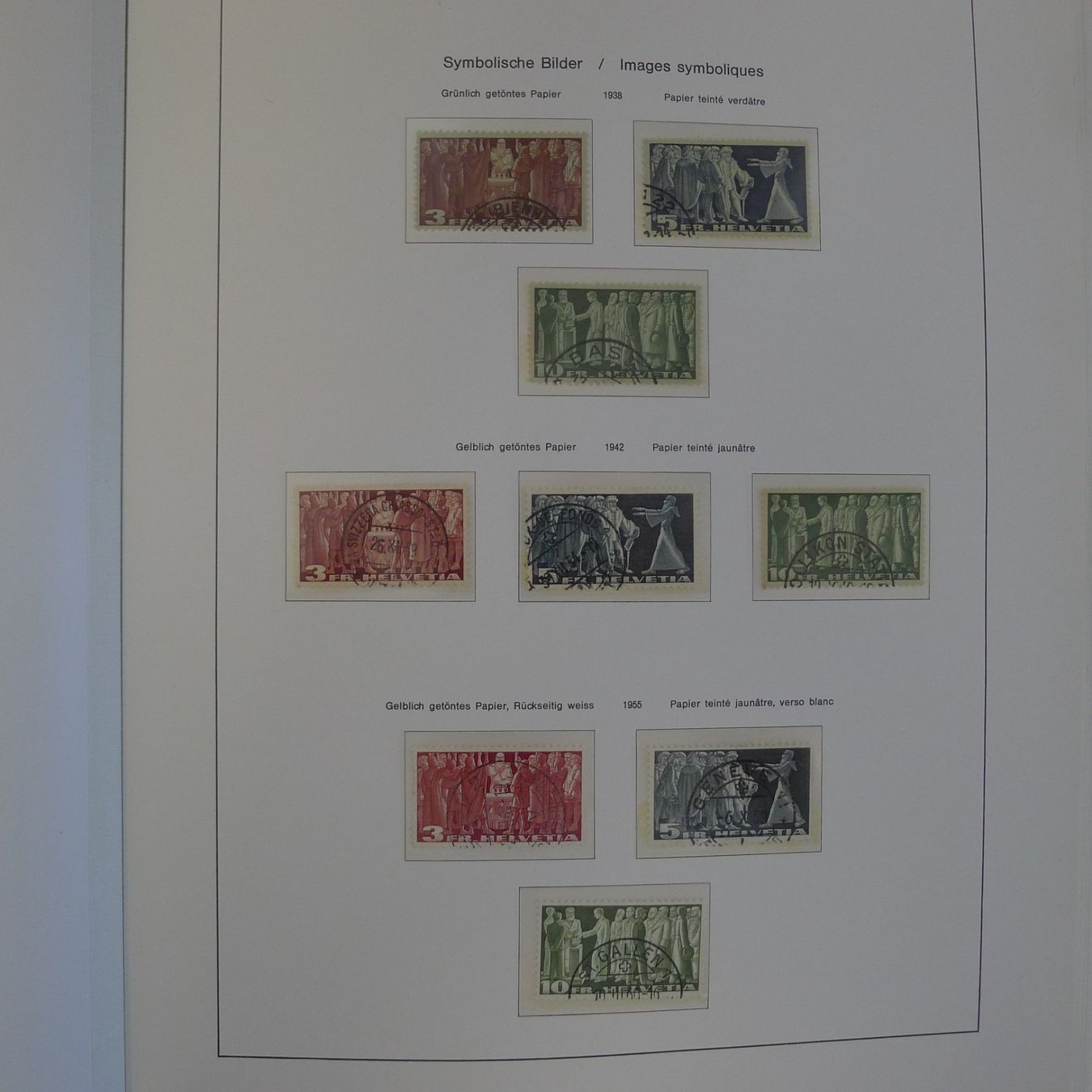 Alle Briefmarken: 1907-2003, Sammlung SCHWEIZ + mit Vollstempel Kat: 3000.-+ – Gebraucht aus Sursee von Luzernerraute 8