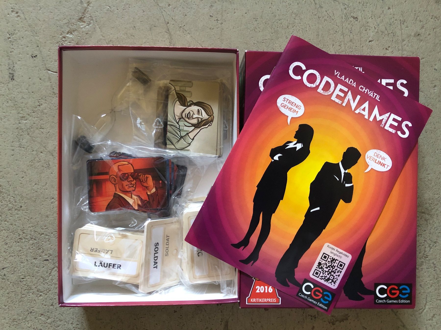 Giochi: CODENAMES (SPIEL DES JAHRES 2016) – Usato da Wallisellen venduto da Fax 1