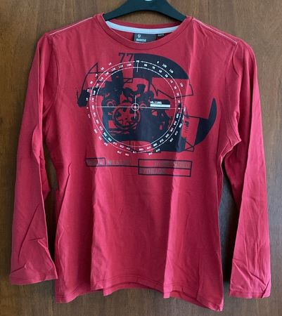 Gr. 164/170 rotes Langarm-Shirt von Garcia