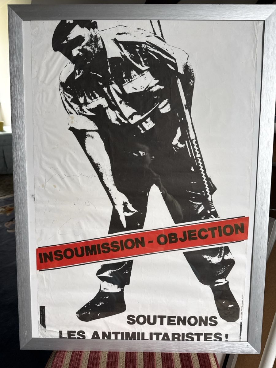 Poster & Bilder: Antimilitarisme LYON – Gebraucht aus Schmitten FR von Hohezelg