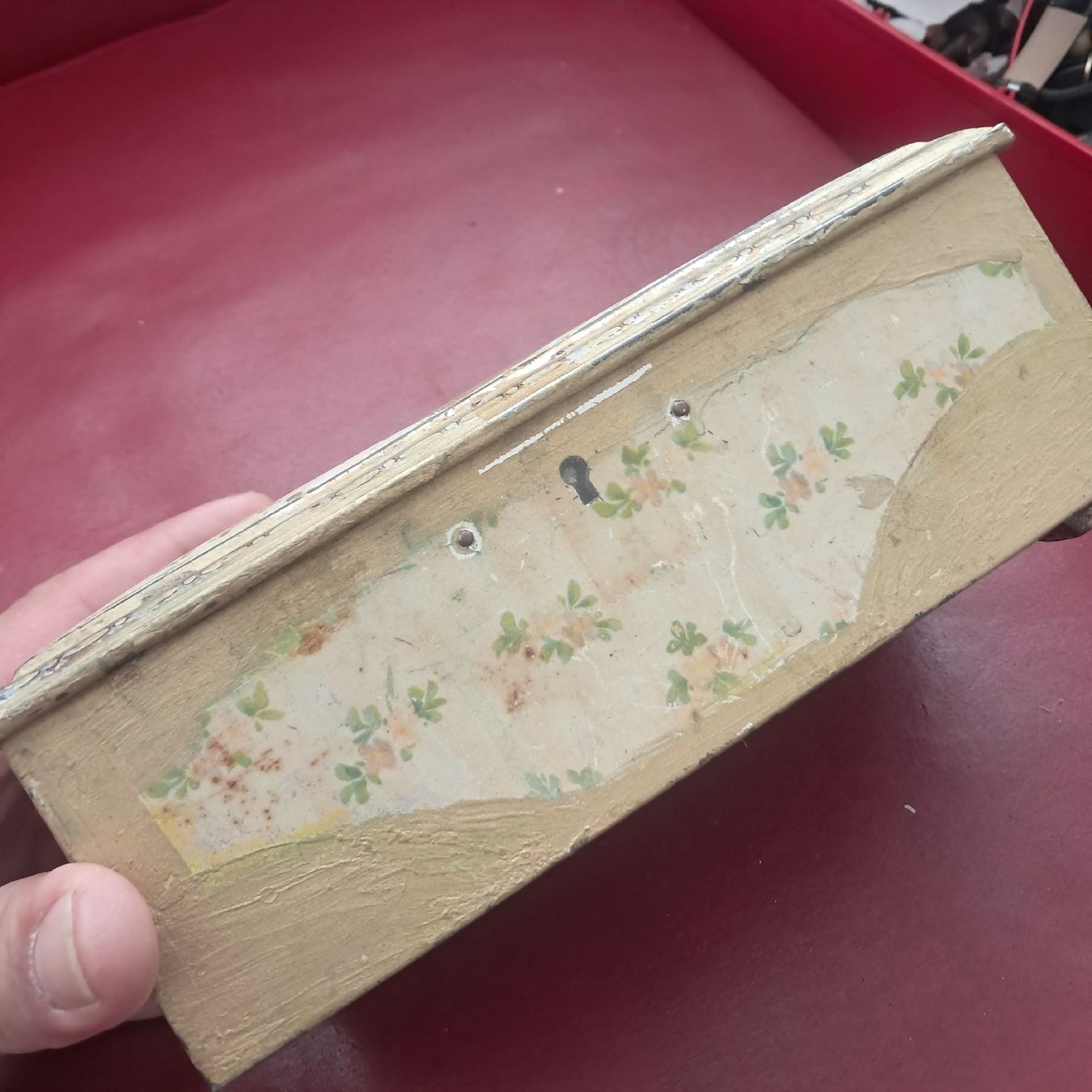 Autre vaisselle: Alte Blechdose mit Motiv nostalgisch gebraucht – D'occasion à Dietikon par una_y6wy 3