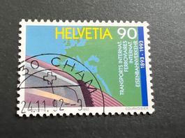 CH-Marken 1992 gestempelt