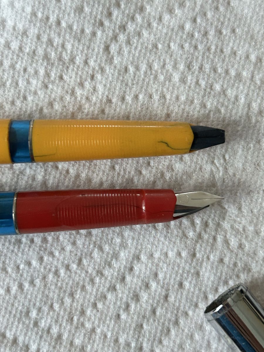 Il mondo degli animali: PELIKAN pièces 2 stylo-plumes – Difettoso da MARTIGNY venduto da xmi_q5tv