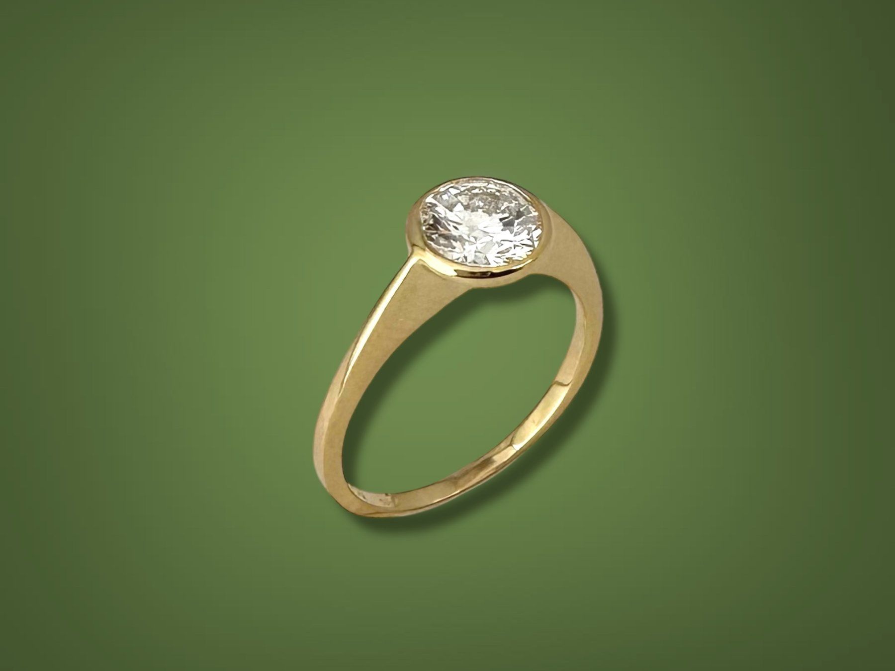 Anelli: PONTI & CIE, Genf, Diamant - Ring, ca. 1.05 ct – Usato da Zuzwil SG venduto da artimmo 4