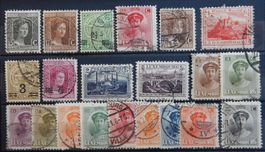 Luxemburg ex. Kat. 94-136 gest. 1914/21