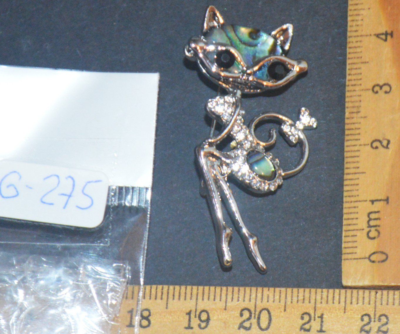 Broschen & Nadeln: Brosche G-275 – Katze Perlmutter – Neu und originalverpackt aus Goldiwil (Thun) von han_v5b7 4